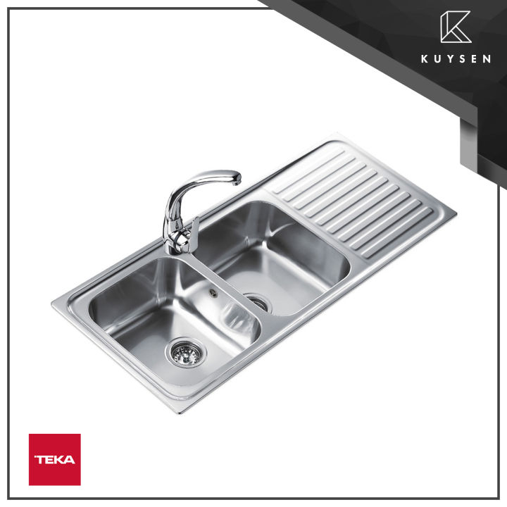 TEKA Stainless Steel Inset Kitchen Sink by Kuysen | Lazada PH