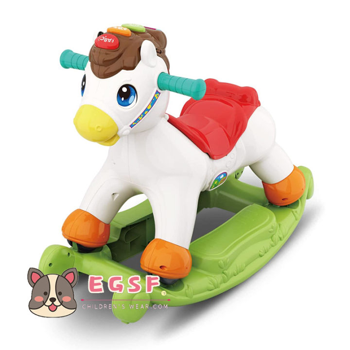 Musical Rocking Horse Toys Rocking Riding Horse In Multi-Function