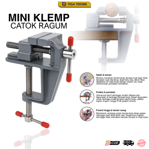 Mini Klemp Catok Ragum Vise Table Bench Alat Penjepit Meja Clamp
