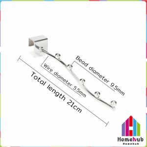 HB 5Balls/7 Balls Display Organizer Hooks Waved Clothes Hanger Storage Rack