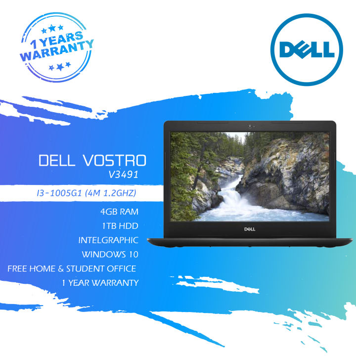Dell Small Business Laptops Dell Vostro 14 3491 Small Business Laptop (INTEL I3 / 4GB / 1TB HDD