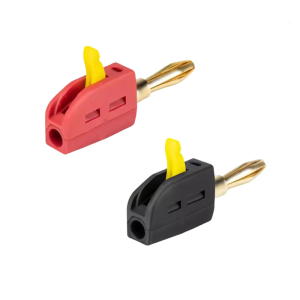 4mm Banana Plugs Connector High Current 32A Quick Connect Terminals Gold Plated Male Speaker Plugs