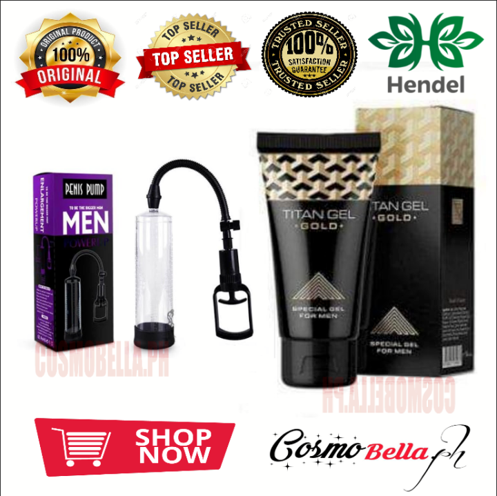 Titan Gel for penis enhancer and growth - by Hendel's Garden.