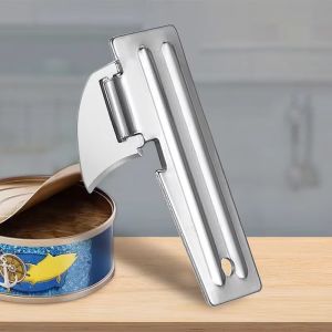Stainless Steel Manual Can Opener Portab Comfort Good Grip Tin Jar Bottle Cans Opener Creative Bottle Opening Tool Kitchen Gadget