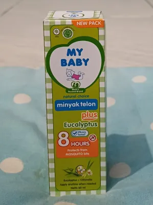 MY BABY Minyak Telon Plus Eucalyptus & lavender TAHAN 8 JAM 150ml/90ml/60ml