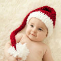 【Cool Mom】Baby Hand-Knitted Hat Festive Christmas Hat Winter Hats Boys Girls Cute Beanie. 