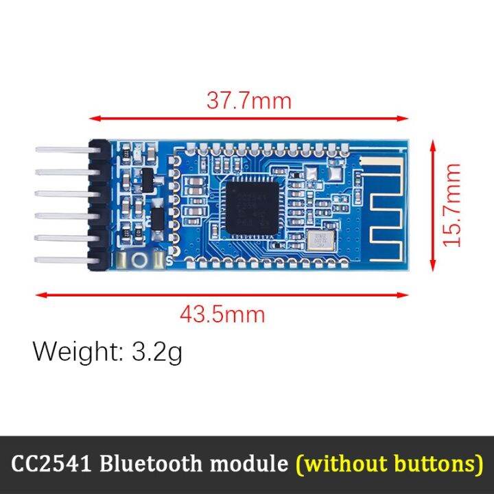 At 09 Android Ios Ble 40 Bluetooth Module For Arduino Cc2540 Cc2541 Ble Serial Wireless Module 6359