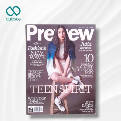 PRELOVED Preview Magazine June 2013 Julia Barretto Bride Beauty Guide Luxe Sportswear