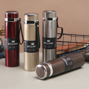 Termos Air Panas Traveling Thermos Hot Dan Cold Stainless Steel Tali Jinjing
