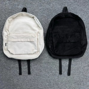 PROMO BESAR-BESARAN!!!!!!!Tas Punggung Ransel Backpack Corduroy Bisa Bayar Ditempat Tas Ransel Corduroy / Backpack Corduroy Polos - 4 color
