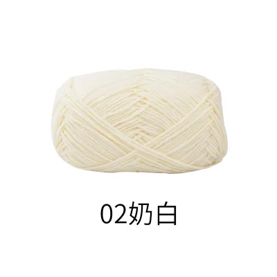 🇲🇾【Ready Stock】4PLY Xue Fei Er Yarn Meng Wa Wa no2 4ply Cotton Milk Yarn 50g Crochet Benang Kait雪妃尔毛线萌娃娃2号大四股牛奶棉 萌娃娃2#大4股牛奶棉
