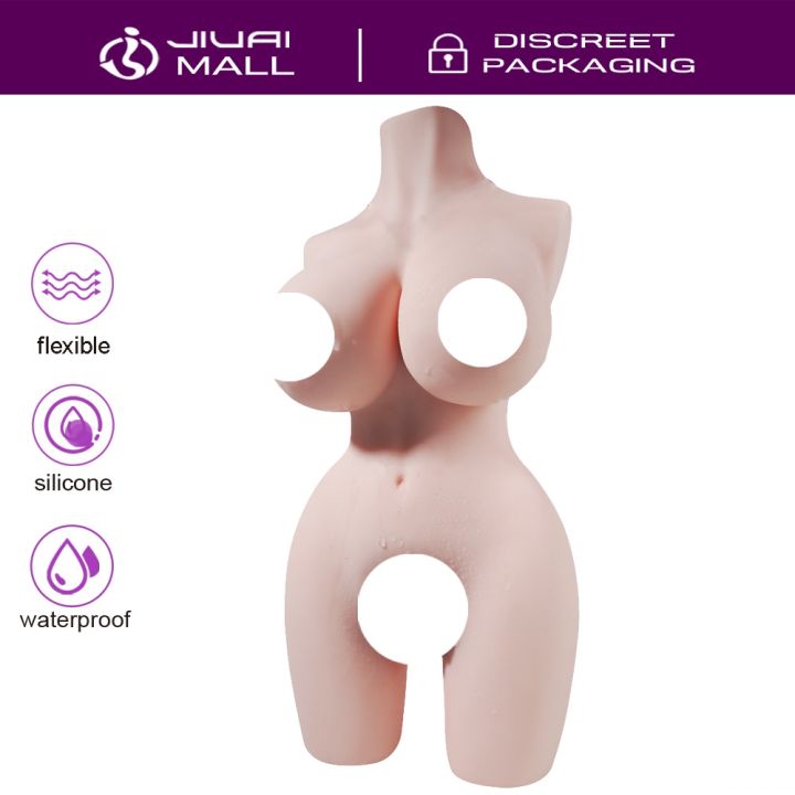 Half Body Shape TPE Sex Doll Masturbator Sex Toys For Men Pussy