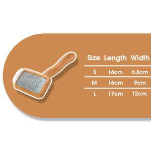 TRUELOVE Pet Dog Comb Hair Remover Dog Washing Brush Tools With Soft Pad For Pet Bath Brush Comb Clean Grooming