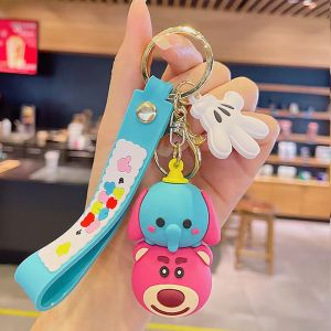(SG Seller) Anime Kawaii Disney Keychain Mickey Mouse Minnie Figure Keychain Donald Duck Key Chain Kids Toys Children Gifts-WJ135