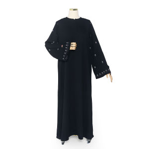 Nusseyba Activewear - Haniya Dress - Bahan Milwauke - Gamis Lebaran - Koleksi Raya Collection - Terbaru Abaya Syari - Busana Muslim Wanita - Kerudung Haji & Umroh / Umrah