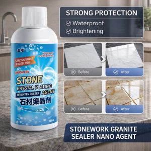 Marble Polishing   Universal Stone Crystal Plating Agent Nano Crystal Liquid   Tile Brightening   Repair