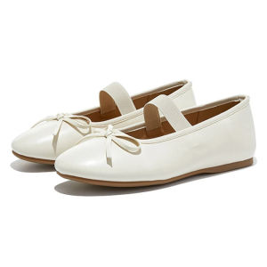 AIYUQI 2026 New Womens Flat Shoes Non-slip Mary Jane Shoes Female Large Size Shallow Mouth Ballet Shoes For Women