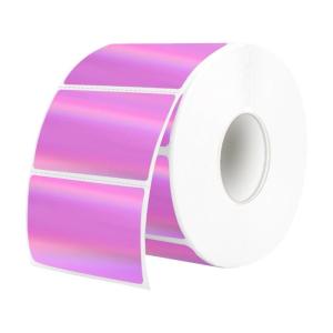 300Pcs Sparkling Thermal Label Oil and Water Resistant Adhesive Label Packaging Address Label For Retail Shipping