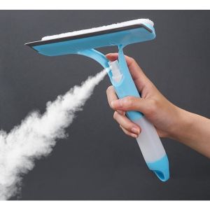 3-in-1 Window Wiper Glass Clean Scraper Glass Wiper With Spray Bottle Mirror Cleaner Cleaning Tools