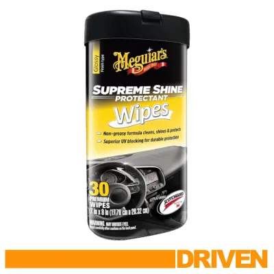 Meguiars Supreme Shine Protectant Wipes 30s