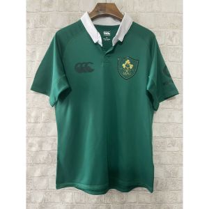 คุณภาพสูง Ireland 150th Anniversary Edition Rugby Jerseys เสื้อฟุตบอลรักบี้แขนสั้นผู้ชาย