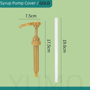 Coffee Milk Tea Dispenser Syrup Pump Bottle Pump For Torani Syrup Liquid Dispenser