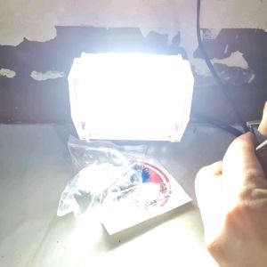 Lampu Tembak LED CWL 24 Led RGB 2 Mode 24 Mata Plus Senja