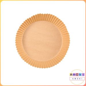 Amoki 50 PCS Air Fryer Paper Liner Disposable Air Fryer Sheet Oil-proof Parchment Paper Non-Stick