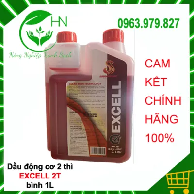Dầu nhớt động cơ 2 thì EXCELL 2T - xăng pha nhớt 2 thì