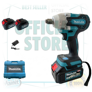 Makita 48V Dual Impact Wrench – Powerful High Torque Includes Battery & Socket Set