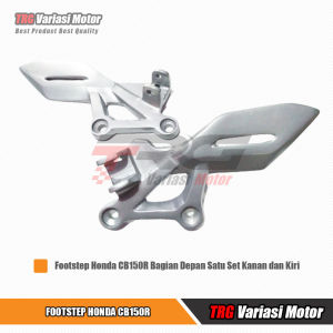 Footstep CB150R Postep CB150r Step CB150R New Bagian Depan TRG Satu Set Bahan Tebal Berkualitas PNP Untuk Honda CB150R New