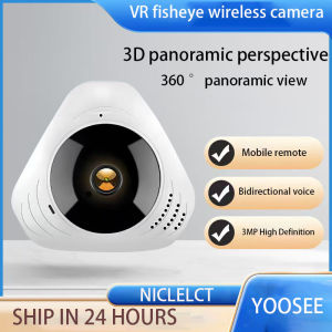 360 VR Yoosee IP Wifi Cameras 3MP Network Security Camera Wireless Fisheye Video Surveillance Cameras
