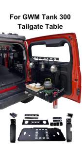 Kail For Great Wall GWM Tank300 2020-2024 Tailgate Storage Rack Foldable Interior Trim Trunk Storage Rack Table Board Extension Q8H3K