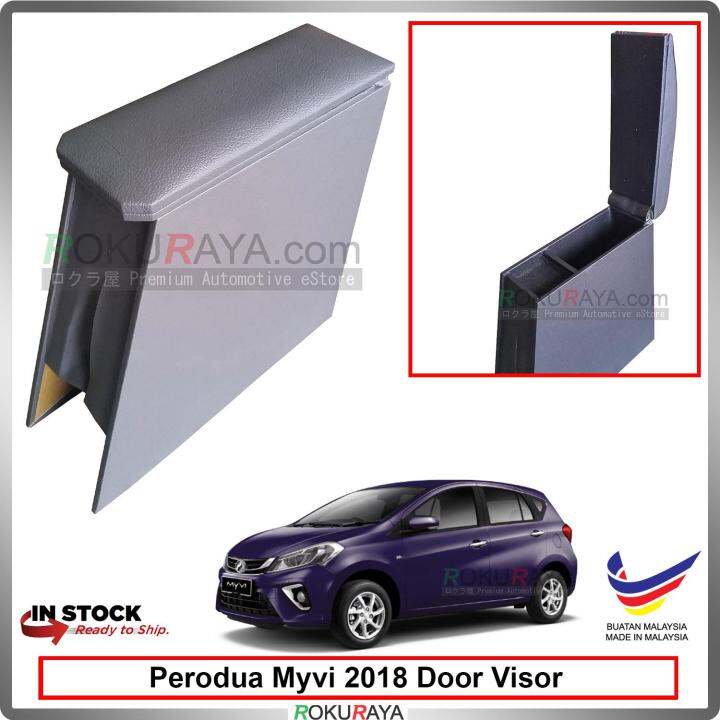 Perodua Myvi Rd Gen Plywood Pvc Armrest Center Console Box