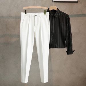 Quần tây âu nam vải dày co giãn không bai màu ống côn dáng hàn quốc bán chạy sản phẩm tốt với chất lượng và độ bền cao và được cam kết sản phẩm như hình