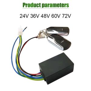 Alarm Motor E-bike Alarm System Scooter Security Anti Hilang Remote Control Alert Ebike Alarm Sistem Anti Maling Alaram System Remote Universal