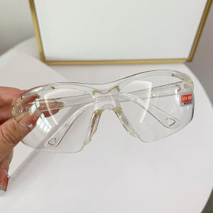 🔥Cc.👍Protective glasses labor protection glasses anti-impact dust and sand windproof goggles sun cycling windshield glasses