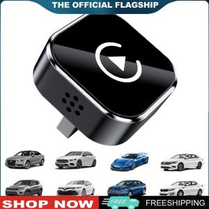 [Vetech Excellent Technology]Wired To Wireless Carplay & Android Auto 2 in 1 Dongle Voice Control Mini Adapter for OEM Wired Carplay Android Auto Car