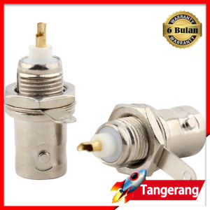 Sasis BNC Solder Female Socket Antena TV Untuk Panel BNC