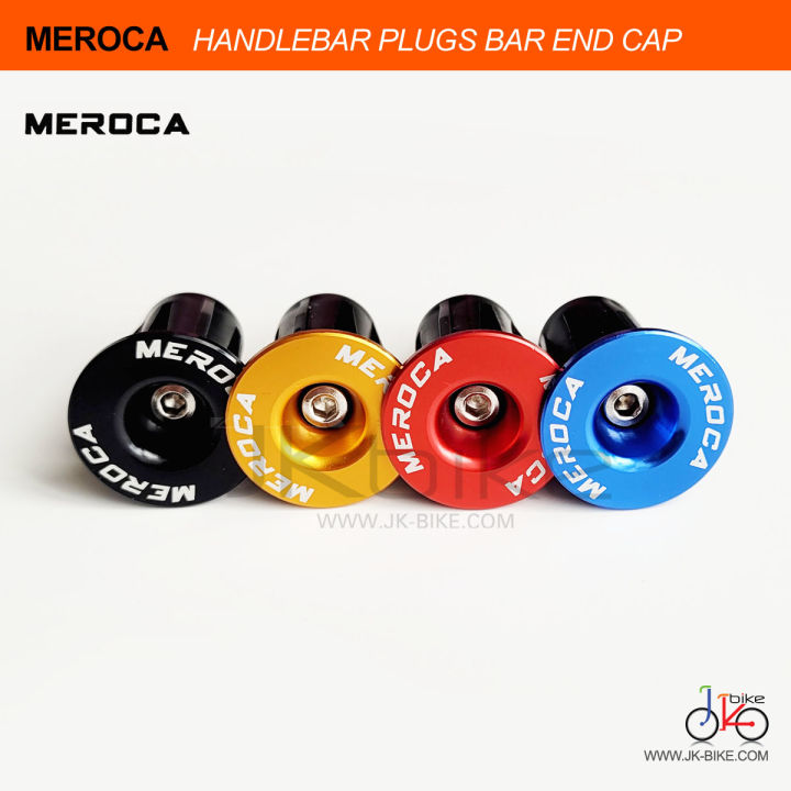 2ชิ้น จุ๊กปิดปลายแฮนด์จักรยาน Meroca Handlebar Plugs Bar End Cap Pair ...
