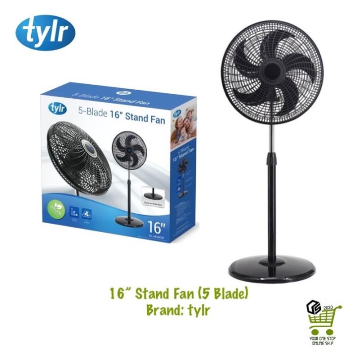tylr 16” Stand Fan (5 Blade) Lazada PH