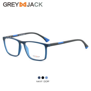 Grey Jack Frame Kacamata Olahraga Bahan TR90 Model Kotak Ringan Simple Bisa Minus Fashion Sporty Series 8106 8106 8191