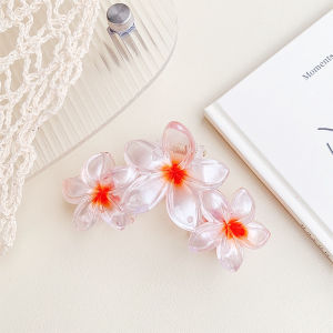 JEPIT RAMBUT BUNGA KAMBOJA ADAT BALI BAHAN AKRILIK IMPORT JEPITAN JEDAI BUNGA KOREA