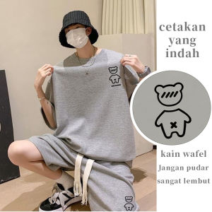 BAJU SETELAN PRIA OVERSIZE KAOS CELANA SET PRIA BAJU SET PRIA DISTRO BAJU SET LAKI LAKI DEWASA