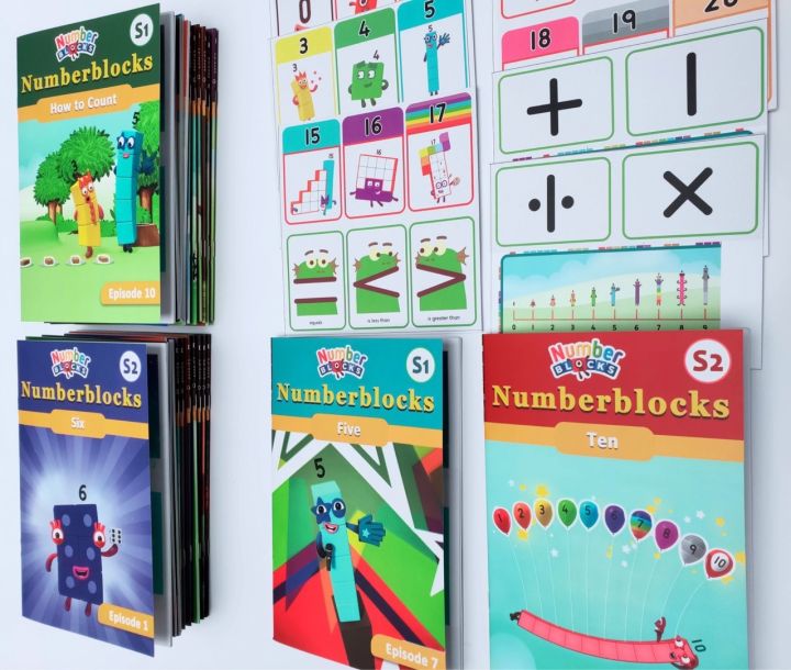 Numberblocks Alphablocks Digital Building Blocks Lines Kids Children's ...