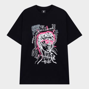 INSIDEMEN - Áo Thun Ngắn Tay Nam Form Rộng ITS046S3