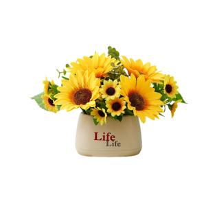 ดอกไม้ดอกไม้ปลอมจำลองตกแต่งโต๊ะการจัดดอกไม้ที่ได้รับแรงบันดาลใจจากชีวภาพ