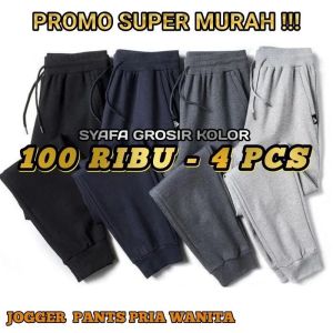 PROMO HEBOH!!! Celana Jogger Pria Wanita Panjang Training Trening Pria Wanita Sweatpants Jogger Sport Running Olahraga Slimfit Panjang Polos Baby Terry Premium