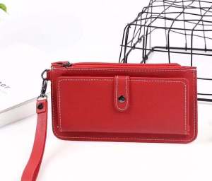 JOANNA BAG #8012 KOREAN LEATHER LONG WALLET HANDBAG CARD HOLDER MULTIPURPOSE POCKET FOR WOMEN