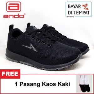 FIURI - ANDO - WIENA 33-43 PUTIH  - Sepatu Kets Wanita - Sepatu Sneakers Wanita - Sepatu Olahraga Sport Wanita - Sepatu Casual - Sepatu Jogging Lari Fitness Gym Senam Wanita - Sepatu Anak Perempuan Cewek - Sepatu Sekolah Bertali SD SMP SMA